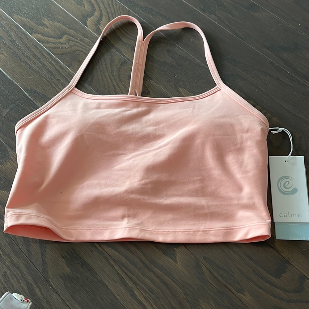 NWT Johnny was calme cross back cami